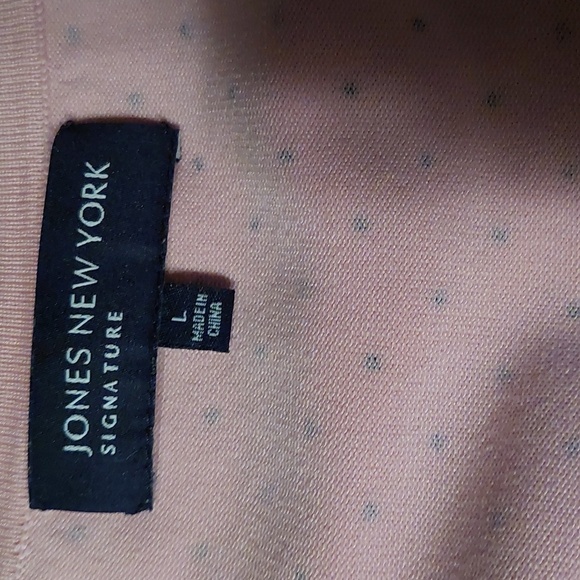 Jones New York Signature Pullover Top Size Large - Picture 4 of 4